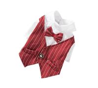 TOMETURE Costume Élégant pour Animaux de Compagnie en Polyester, Séchage Rapide, Confortable pour Chien et Chat, pour L'carnaval, Ne Gêne Pas la Marche Course