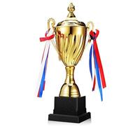 TOMETURE Coupe Trophée Métal pour Fête, Récompenses de Football Décoration de Trophées de Fête, pour Exploits Lors des Événements Sportifs