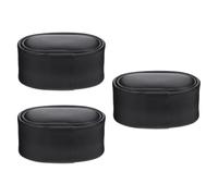 TOMETURE Coussins de Présentation pour Bracelets en PU Noir, Lot de 3 Pièces, Légers et Portables, pour Exposer et Protéger Vos Bijoux