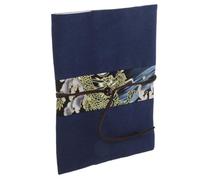 TOMETURE Couverture de Livre A6 en Tissu Patchwork Dragon, Pochette Protège-Cahier pour Manuels Scolaires et Journaux Intimes, Accessoire Polyvalent pour Livres et Cahiers