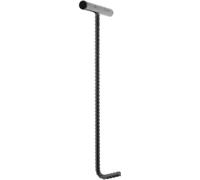 TOMETURE Crochet de Couvercle de Regard Acier Inoxydable 45 CM Forme T Lève-Porte Multifonction Outil de Levage Manuel pour Plaque D’Égout et Porte à Enroulement Industriel