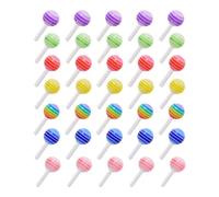TOMETURE Décoration D'Ongles 50Pcs Résine Forme Bonbons Accessoires DIY Pour Manucure Créative En Salon Ou À La Maison Couleur Aléatoire