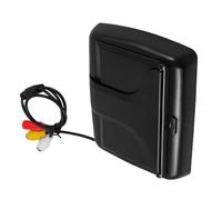 TOMETURE Écran pour Caméra de Recul Portable et Pliable en Abs Noir 12v 24v pour Voiture et Camion, Moniteur de Recul Conduite en Sécurité