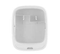 TOMETURE Étagère de Rangement Murale en Plastique et Fer, Support Suspendu Robuste pour Salle de Bain, Solution Pratique et Design Simple pour Organisation