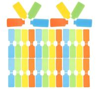 TOMETURE Étiquettes de Câble en Nylon Réutilisables pour Organisation et Identification Facile 50pcs pour Classification des Câbles Audio et Ethernet, Étiquettes de Marquage Pratiques