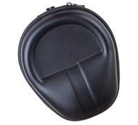 TOMETURE Étui de Protection Léger en PU pour Casque Audio Noir, Sacoche de Rangement Pratique et Compacte, Transport Stockage du Casque