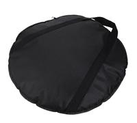 TOMETURE Étui de transport pour instruments, sac de rangement pour cymbales, noir, en coton, résistant à l'usure, avec petite poche intérieure, pour scène et répétition