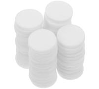 TOMETURE Galet Diffuseur Huile Essentielle en Coton Coussinets Absorbants Portables 50pcs pour Médaillon Aromathérapie et Recharge pour Collier Parfumé