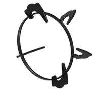 TOMETURE Grille de brûleur pour cuisinière à gaz, support de plaque de cuisson en fonte antidérapante pour brûleur de cuisine, accessoire de cuisine robuste en fonte, 21,8 x 21,8 cm