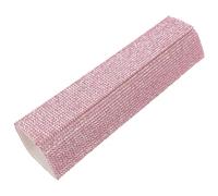 TOMETURE Housse de Poignée de Microphone Manchon de Microphone à Strass Rose, Protection Décorative Scintillante pour Micro sans Fil, Chanteurs, Bars et Lieux de Spectacle
