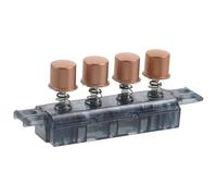 TOMETURE Interrupteur à bouton-poussoir pour ventilateur électrique : touches de piano à réponse rapide - sélecteur de vitesse à entraxe de 88 mm - kit de réparation pour ventilateur sur pied