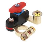 TOMETURE Interrupteur de déconnexion de batterie à borne supérieure - Interrupteur de déconnexion de la borne de batterie de véhicule avec protection anti-fuite pour voiture, camion, camping-car,