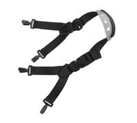 TOMETURE Jugulaire de Casque de Chantier avec Coquille, jugulaire élastique réglable, Accessoire Universel pour Casque de Chantier destiné aux Travailleurs de la Construction et de l'industrie.