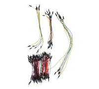 TOMETURE Kit de 130 Fils de Liaison Femelle à Femelle pour Plaque D'essai Câble Abs Facile à Utiliser pour Applications Polyvalentes en Laboratoires et Usines