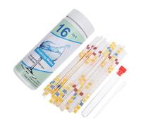 TOMETURE Kit de Test D'eau Maison 50 Bandes de Papier Faciles à Utiliser pour Analyse Qualité Eau Douce et Piscine Usage Domestique