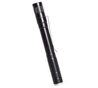 TOMETURE Lampe Portable Médicale en Alliage D'aluminium Stylo Noire LED Compacte Clip pour Examen Oral pour Médecins et ou Paquet