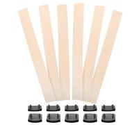 TOMETURE Lattes de Lit, Support de Matelas, Bois et Plastique, pour Lit et Matelas, Renfort du Cadre, Usage Maison, Amélioration du Mobilier
