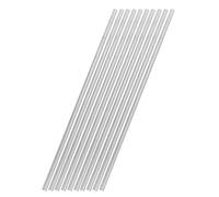 TOMETURE Lot de 10 tiges de transfert thermique : perche de test de conductivité thermique en aluminium - Matériel pédagogique pour expériences de conduction, sciences, technologie, ingénierie