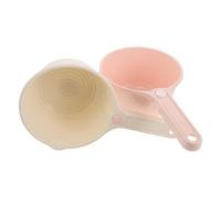 TOMETURE Lot de 2 louches de bain en plastique avec poignée - Louches de cuisine et gobelets de bain - Gobelets à shampoing pour bébé, pour laver le et rincer les cheveux