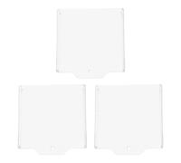 TOMETURE Lot de 3 Protections pour Alarme Incendie : Couvercle Transparent pour déclencheur Manuel d'alarme Incendie - Protection du Bouton d'arrêt d'urgence - Coupe-feu pour la
