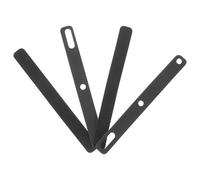 TOMETURE Lot de 4 coussinets antibruit pour barre d'espace : mousse de réduction de bruit 7U pour clavier, pour une frappe silencieuse - coussinets insonorisés pour touches, idéaux pour le