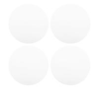 TOMETURE Lot de 4 diffuseurs pour plafonnier en acrylique - Couvercle de rechange de 23 cm (9 pouces) pour luminaire de plafond - Abat-jour rond pour la décoration du salon