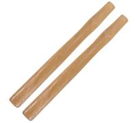 TOMETURE Manche de Marteau à Panne Ronde en Bois, 37cm, Lot 2, Octogonal | Poignée Vernie, Prise Sûre, Remplacement Pratique, Bricolage, Jardinage, Aventure Extérieure, Manche pour Marteau