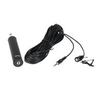 TOMETURE Microphone Cravate à Condensateur Filaire pour Instrument, 1 Set
