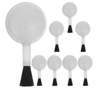 TOMETURE Nettoyage Lentilles Brosse 8Pcs ABS Blanc avec Fonction Anti-poussière pour Caméra et PC