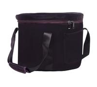 TOMETURE Paquet de Rangement avec Doublure Épaisse et Fermeture Éclair Lisse pour Bol Chantant en Cristal Pourpre Paquet Portable pour Voyage et Protection Couleur Couleur Aléatoire