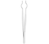 TOMETURE Pince à Tube à Essai Inoxydable Pince Brucelle de Précision pour Expériences de Laboratoire Accessoire Expérimentation Sécurisé avec Manche Long pour Manipulation Facile