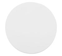 TOMETURE Planche de Gypse Blanc et Rangement Pratique Résistance Forte la Compression Inachevée Ronde Socle en Céramique pour Sculpture Poterie Fabrication de Tasses