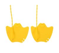 TOMETURE Plaquettes de Natation en Silicone Améliore la Vitesse Flexibilité Sangles Réglables, Demi-Paume Rigide pour Garçon et Filles et Adultes Lors Natation en Crawl et Snorkeling