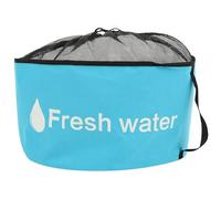 TOMETURE Pochette de Rangement Imperméable pour Câbles et Outils D'électricien en Tissu Oxford 600d Bleu, Résistante à l'eau et Facile à Transporter pour Activités Extérieures