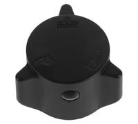 TOMETURE Poignée de Robinet Commande à 3 Vitesses de Noire Mate pour Contrôle du Débit D'eau en Alliage de Zinc pour Pommeaux pour Salle de Bain Moderne