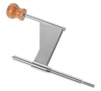 TOMETURE Râpe à fromage argentée en acier inoxydable, outil manuel pour créer copeaux de fromage et tranches de concombre, usage domestique