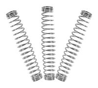 TOMETURE Ressorts de Rechange et Faciles à Stocker en Acier Inoxydable Résistants à Rouille Lot de 3 Pièces Couleur Argenté pour Sécateurs et Ciseaux de Jardinage