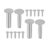 TOMETURE Rivets en Acier Inoxydable pour Poignées de Couteaux de Chef, 7 Paires, Fixation Sécurisée et Précision Artisanale pour Accessoires Cuisine Robustes