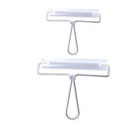 TOMETURE Rouleau à Tamponner Rouleau de Gravure 2 Pcs en Acrylique et Acier Inoxydable, pour Peinture de Grandes Surfaces, Prise en Main Facile, Art et Loisirs Créatifs