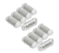 TOMETURE Rouleau de soin des pieds 10 pièces Têtes de ponçage pour rasoir électrique de pédicure Compatibles avec plusieurs modèles pour soins des pieds et retrait des callosités