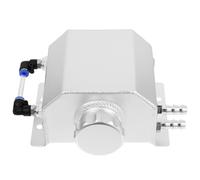 TOMETURE Séparateur D'huile Moteur 1 L en Métal Carré Ventilation Améliorée et Prévention du Débordement pour Voiture, Design Élégant Couleur Aléatoire