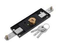 TOMETURE Serrure de Porte à Volet Roulant en Fer avec acile à Utiliser, Design Élégant pour Portes de Garage et Usage Résidentiel ou Commercial