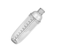 TOMETURE Shaker à Cocktail Gradué 1000 Ml en Verre Résistant aux Températures Extrêmes, Outil Professionnel pour Bar et Préparation de Boissons Froides ou Chaudes
