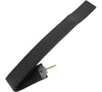 TOMETURE Simple sangle accordéon noire en polyuréthane, adaptée à la main gauche, accessoire pour accordéons 60-72 basses, réduit la tension