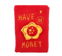 TOMETURE Sonore pour Chien en Peluche Forme Enveloppe Rouge Chanceuse, Stimulant Les Compétences Cognitives, Facile à Nettoyer, pour Jeu Autonome et Décoration du Nouvel an Chinois