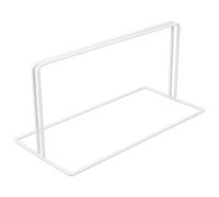 TOMETURE Support de Déflecteur de Bureau en Maille Métallique 21X10X10 CM Clip Pratique pour Panneau de Confidentialité et Organisation Espace de Travail
