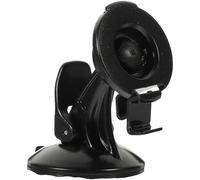 TOMETURE Support de Voiture Réglable Ventouse Noire pour GPS, Rotation 360 Degrés, Clip Arrière Ajustable en Plastique, Installation Facile pour Pare-Brise