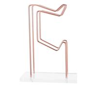 TOMETURE Support pour casque et manette - Présentoir compact pour casque de jeu - Étagère de rangement portable en acrylique avec support en fer pour accessoires de jeu à la maison ou en résidence