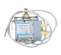TOMETURE Thermostat de remplacement universel pour congélateur : Thermostat de contrôle de température à 3 broches - Manomètre mécanique pour système de refroidissement de réfrigérateur, pour