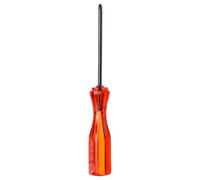 TOMETURE Tournevis Triwing Portable Rouge pour Ds, Embout Triangulaire Y, Plastique Dur et Métal, Outil de Réparation pour Retirer Vis de Sécurité